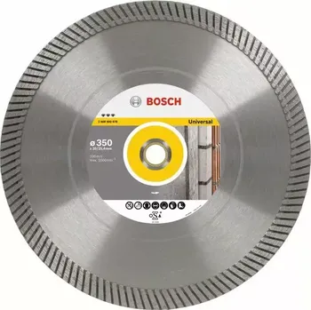 Řezný kotouč 2608602678 Diamantový dělicí kotouč Best for Universal Turbo 350 x 20/25,4 x 3,2 x 12 mm Bosch