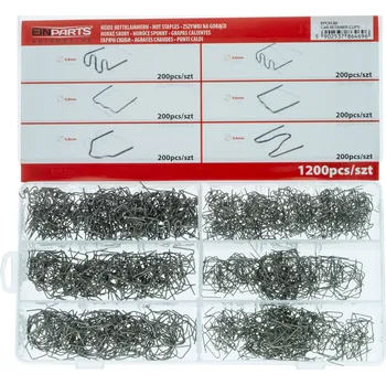 Opravná sada podvozku a pohonu kol EPCRC80 Sponky pro svařování plastu 1200 ks