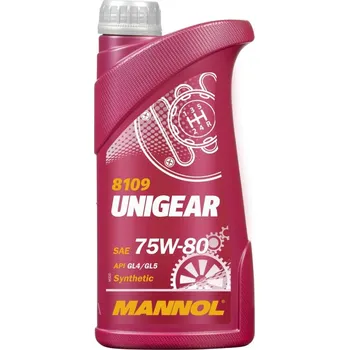Ložisko převodovky MANNOL UNIGEAR 75W80 API GL4/GL5 - olej převodový SEMISYNTETIC 1L (75W-80) (8109) (MANNOL UNIGEAR 75W80 API GL4/GL5 - olej převodový SEMISYNTETIC 1L (75W-80) (8109))