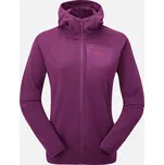 RAB Women's Tecton Hoody - Dámská mikina Barva: Plum, Velikost: UK 14 - EU 42
