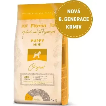 Krmivo pro psa Fitmin dog mini puppy 2x12 kg +DOPRAVA ZDARMA+1x masíčka Perrito! (+ SLEVA PO REGISTRACI / PŘIHLÁŠENÍ ;))