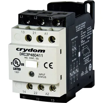 Stykač Crydom DRC3P48D400R2 motorový stykač 24 V/DC, 24 V/AC 7.6 A 1 ks