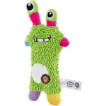 JK ANIMALS Plyšový zelený monster mop z jemného froté materiálu, 29 cm