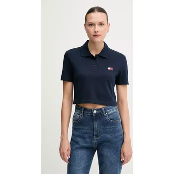 Polo tričko Tommy Jeans DW0DW21363 námořnická modř 59X, vel. XS