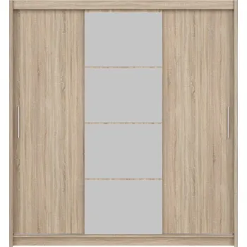 Šatní skříň Skříň Monet 240cm Dub sonoma