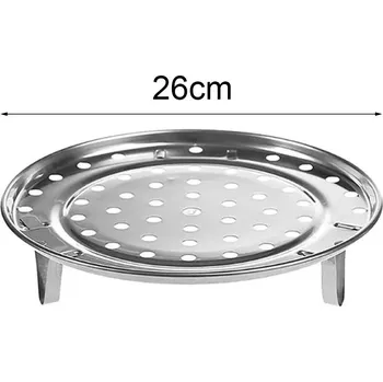 Parní hrnec Univerzální nerezový napařovací rošt do hrnce | napařovací košík, parní podložka - 26 cm