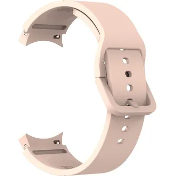 Příslušenství k chytrým hodinkám 4wrist Silikonový řemínek pro Samsung Galaxy Watch 6/5/4 - Pink Sand + 2 měsíce na vrácení zboží
