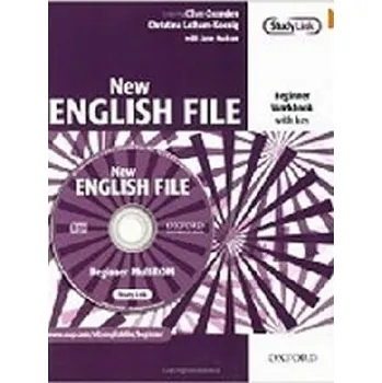 Anglický jazyk New English File Beginner Workbook with Key+ MultiRom Pack - Clive Oxenden