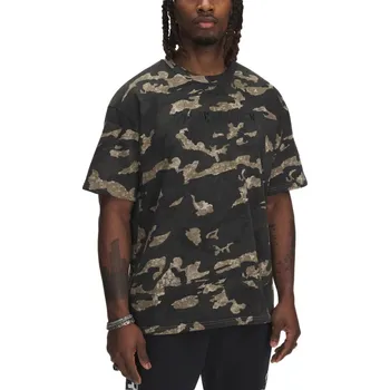 UA Project Rock Hwt AOP SS M 1389976-251 - brown XXL