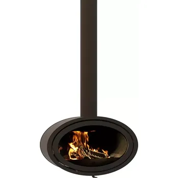 Krbová kamna 3609 Krbová kamna Dik Geurts Oval Front Wall