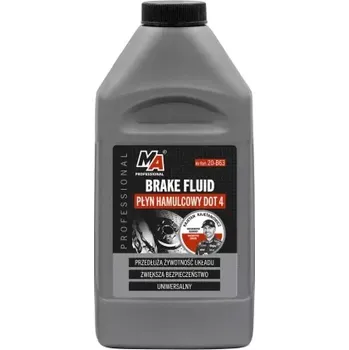 Brzdová kapalina MA PROFESSIONAL Brzdová kapalina DOT-4 485g