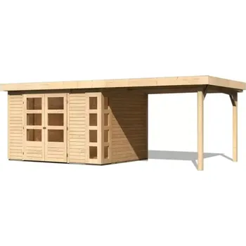 CDATA[Podrobnosti o produktu LG2956 Dřevěný domek KARIBU KERKO 3 plus přístavek 240 cm včetně zadní a boční stěny (82934)…
v 2 obchodech
![Zahradní stavba LG2989 Dřevěný domek KARIBU KERKO 5 + přístavek 280 cm (9199) natur