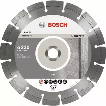 Řezný kotouč 2608602558 Diamantový dělicí kotouč Expert for Concrete 180 x 22,23 x 2,4 x 12 mm Bosch