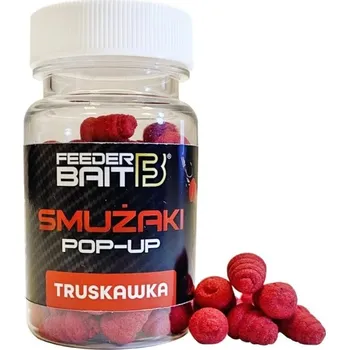 Boilies FeederBait Smużaki Pop-Up 8mm 60ml Příchuť: Jahoda