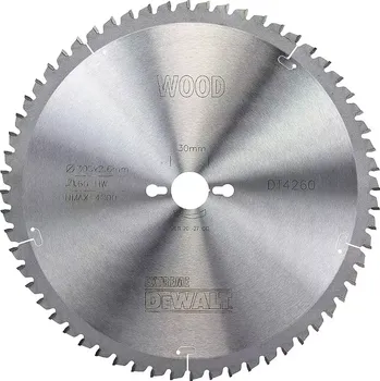 Pilový kotouč DT4260 Pilový kotouč 305x30mm 60z ATB -5° DeWALT