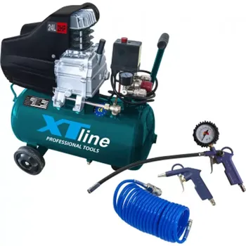 Kompresor XT2002SET Kompresor olejový Xtline 1500W, 24l + příslušenství