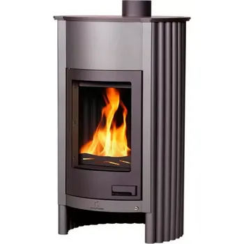 Krbová kamna HSF41-021 Krbová kamna MASTERFLAMME Grande I, šedá Flamingo