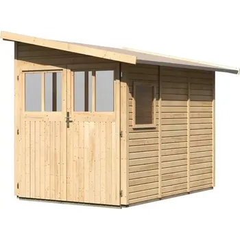 Zahradní domek LG2729 Dřevěný domek KARIBU WANDLITZ 3 (55256) natur