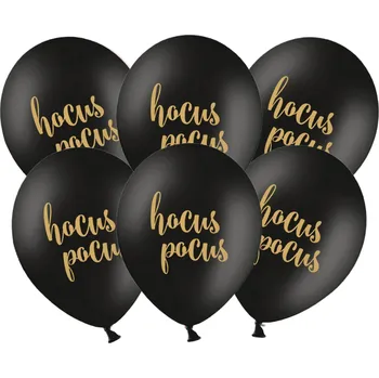 Balónek Latexové balónky strong pastelové Hocus Pocus 30 cm 6 ks
