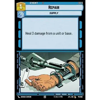 Sběratelská karetní hra Repair 075/202 - Jump to Lightspeed Typ karty: Standard