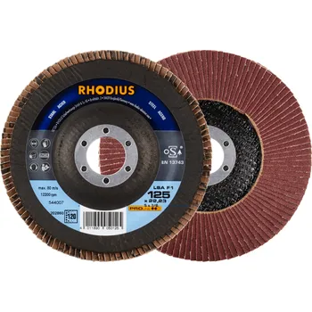 Brusný kotouč RHODIUS Lamelový brusný kotouč LSA F1 125 x 22,23 P120 PROline