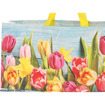 Ekologická taška na opakované použití TULIPÁNY
