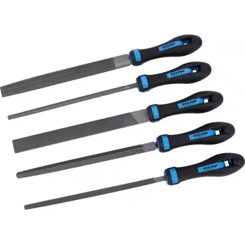 XT180266 Sada pilníků na kov 200 mm, 5 dílů Xtline