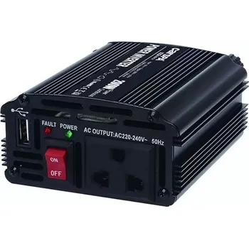 Měnič napětí 52900951 Napěťový měnič Carspa CAR200U-242 24V/230V+USB 200W modifikovaná sínus