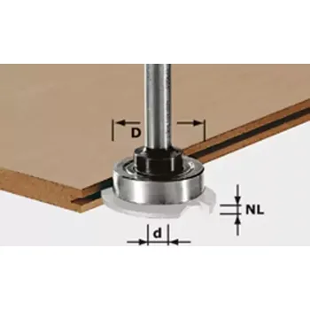 Fréza Festool S8 1,5-5 KL28 - Frézovací vřeteno 499804