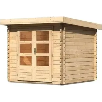 Zahradní stavba LG2805 Dřevěný domek KARIBU BASTRUP 2 (73283) natur