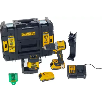 Sada nářadí DCK2095D2T Aku bezuhlíková kombo sada nářadí 18V 2x2,0 Ah XR DeWALT