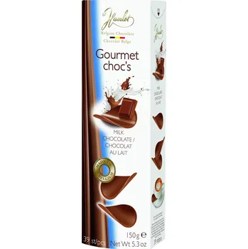 Čokoláda Belgické čokoládové chipsy Hamlet - Mléčné, 150 G