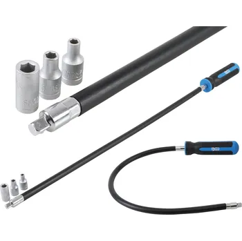 BGS 7824, Sada šroubováků na hadicové spony | 6,3 mm (1/4") | 500 mm