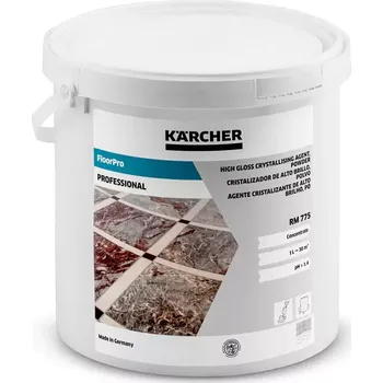 Čistič podlahy 6.295-117.0 Krystalizační přípravek pro vysoký lesk RM 775, prášek, 5kg Kärcher