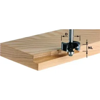 Fréza 491085 Polodrážkovací fréza s výměnnými břity HW FESTOOL HW S8 D38/12