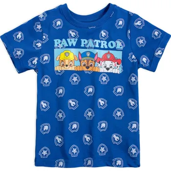 Chlapecké tričko PAW PATROL SERVICE modré Velikost: 116
