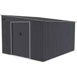 LG4026 Plechový domek LANITPLAST WANDHAUS 911 ANTRACIT