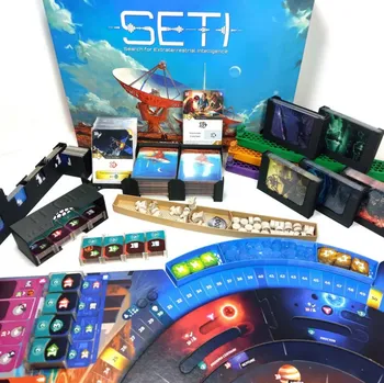 Příslušenství k deskovým hrám inserty Herman Custom 3D insert SETI: Pátrání po mimozemské inteligenci