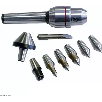 Příslušenství k nářadí 3440732 Souprava výměnných středících hrotů MK 2 Optimum + DOPRAVA ZDARMA!