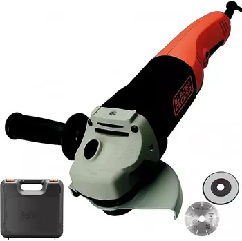 úhlová bruska BLACK&DECKER KG1202KD Bruska úhlová 125mm 1200W vč. příslušenství