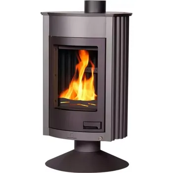 Krbová kamna HSF41-030 Krbová kamna MASTERFLAMME Medie II, šedá Flamingo