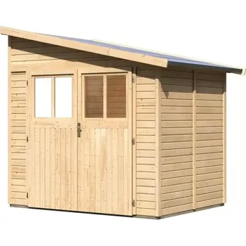 CDATA[Podrobnosti o produktu LG1708 Dřevěný domek KARIBU ASKOLA 4 (73061) natur LG1708 Vnější rozměry š 302 x d 217cm.…
PEDDY.cz
![Zahradní stavba LG3096 Dřevěný domek KARIBU BOMLITZ 2 (68357) natur