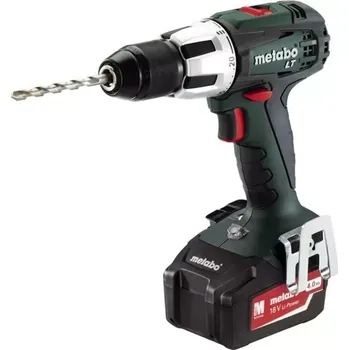 Vrtačka 602103500 Aku příklepová bezuhlíková vrtačka 2x4,0Ah Metabo SB 18 LT + DÁREK ZDARMA!
