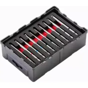 Bit 1000002182 10dílná sada bitů 1/4" s barevnými kroužky ROTHENBERGER + DÁREK ZDARMA!