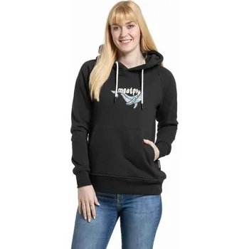 Dámská mikina Dámská mikina Meatfly Watani Womens Hoodie 2025 Black Whale XS