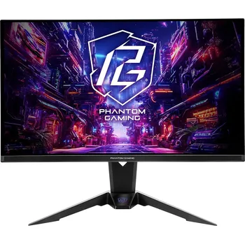 Monitor ASROCK Displays Phantom Gaming by Asrock monitor PGO27QFV 27"/QDOLED/2560x1440/360Hz/250cd/m2/0,03ms/DP/HDMI/USB-C/výš.stav./wifi ant. 90LXA0Q0-A0E1A0V