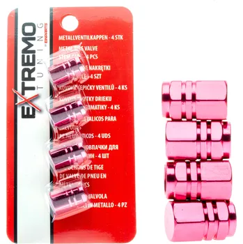 Čepička na ventilek EPTUNING051 Hliníkové čepičky na ventilky - Růžové