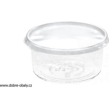 Víčko na misku kulatou plastové čiré PP - Víčko na misku kulat