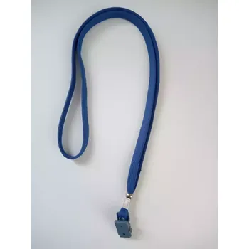 Spona do sešívačky Šňůrka na krk s plastovým klipem