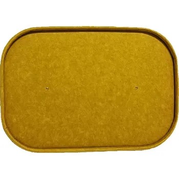 Jednorázové nádobí VIBAL Víčko papírové na hranatou vaničku 168x120mm